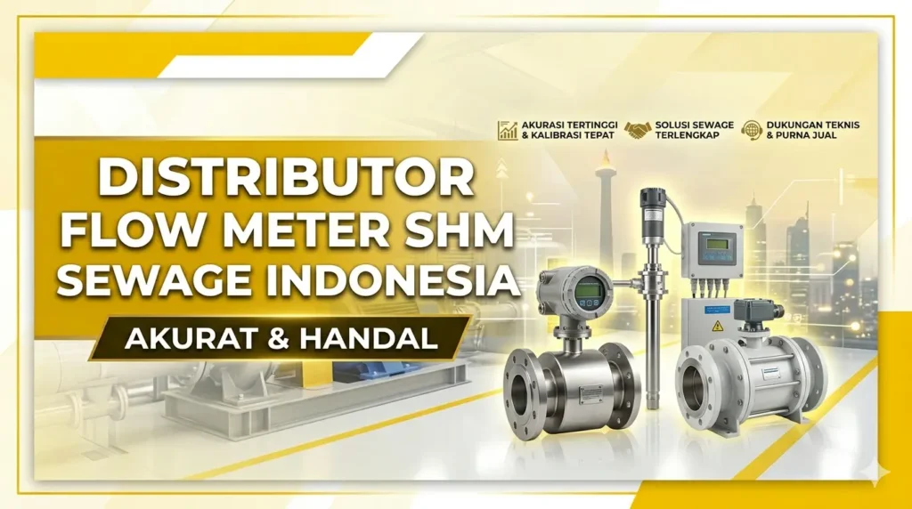 distributor flow meter shm sewage indonesia