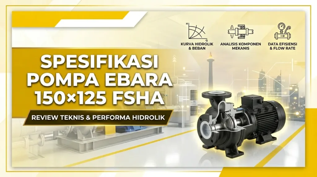 Spesifikasi Pompa Ebara 150×125 FSHA
