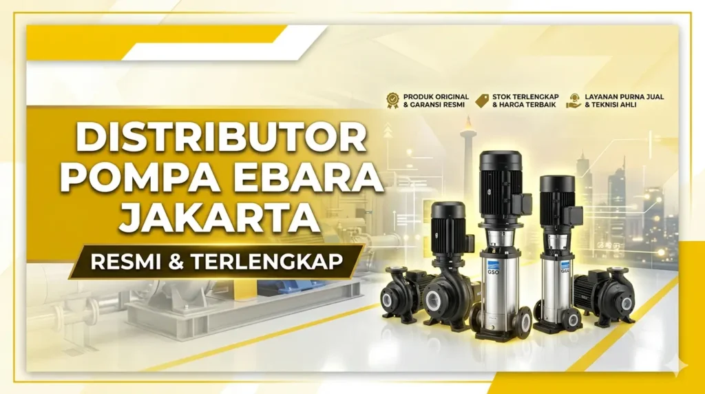 Distributor Pompa Ebara Jakarta Resmi & Terlengkap